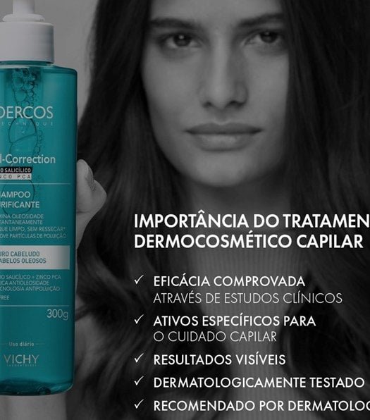 Oil-Crrection Shampoo Purificante com Ácido Salicílico e Zinco PCA - 3 300g - Imagem 8